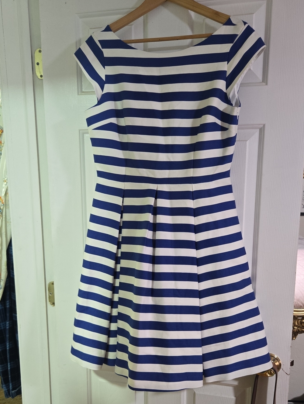 kate spade Blue and White Striped Dress